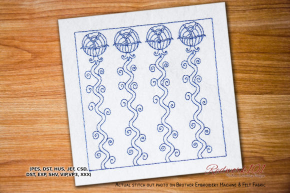 Abstract Floral Pattern Review