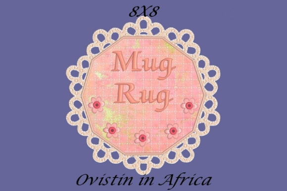 Beautiful FSL Mug Rug