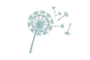 Dandelion Embroidery Design