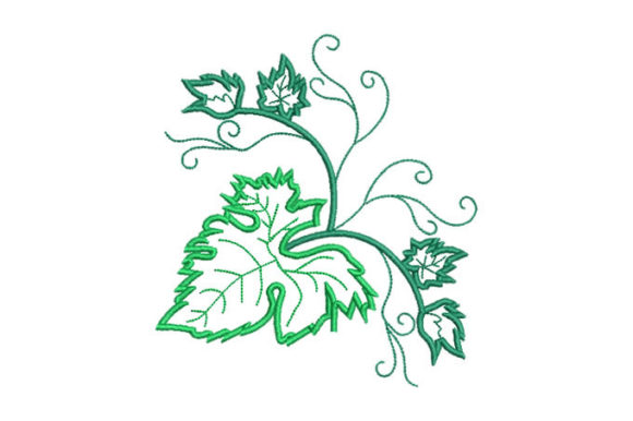 Green Leaf Embroidery Design Review