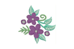 Purple Flower Embellishment Review